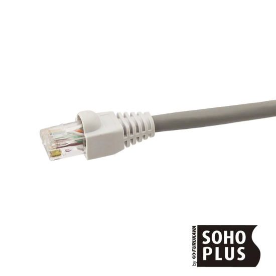 Patch Cord CAT6 Cinza SohoPlus Gigabit 1,5m - INSTRUFIBER