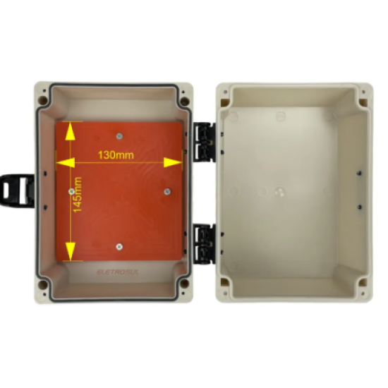 Caixa de Montagem Multiuso 200X140X140mm IP65 - INSTRUFIBER