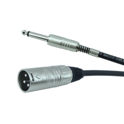 Cabo P10 Mono Para XLR Macho 1,5m Santo Ângelo - INSTRUFIBER