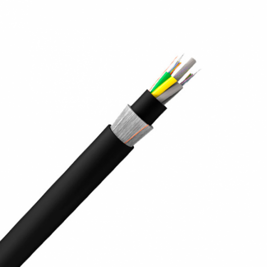 CABO FIBRA OPTICA DDR DIELÉTRICO SUBTERRÂNEO PROTEGIDO CONTRA ROEDORES 50 METROS - INSTRUFIBER
