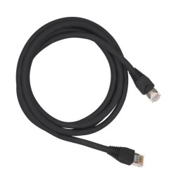 Cabo De Rede 1 Metro Patch Cord Cat6 F/UTP 100% Cobre Blindado - INSTRUFIBER