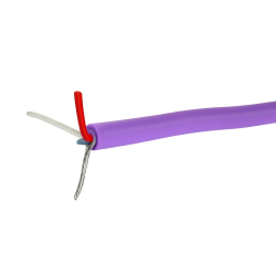 Cabo de Microfone Lilás Blindado SPM30 - INSTRUFIBER