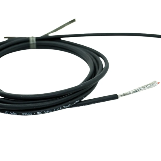 Cabo de Microfone Preto Blindado SPM30 - INSTRUFIBER