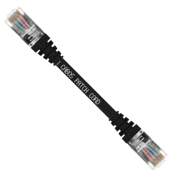 Cabo De Rede 15 Centímetros Patch Cord Cat5e Ftp Cca Blindado Sem Aterramento - INSTRUFIBER