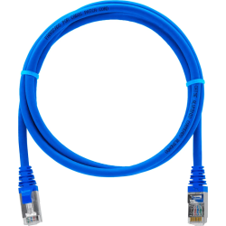 Cabo De Rede 1 Metro Patch Cord Cat5e Ftp Cca Blindado Sem Aterramento - INSTRUFIBER