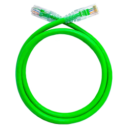 Cabo De Rede 1 Metro Patch Cord Cat5e Utp 100% Cobre Verde - INSTRUFIBER