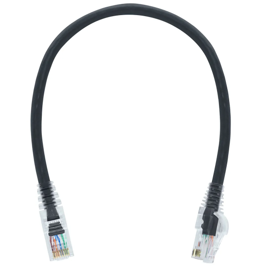 Cabo De Rede 20 Cm Patch Cord Cat6 Utp 100% Cobre 23Awg CM - INSTRUFIBER