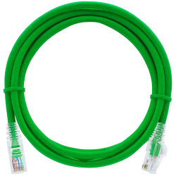 Cabo De Rede 2,5 Metros Patch Cord Cat5e Utp 100% Cobre Verde - INSTRUFIBER