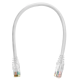 Cabo De Rede 25 Centímetros Patch Cord Cat6 Utp 100% Cobre - INSTRUFIBER