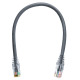 Cabo De Rede 25 Centímetros Patch Cord Cat6 Utp 100% Cobre - INSTRUFIBER