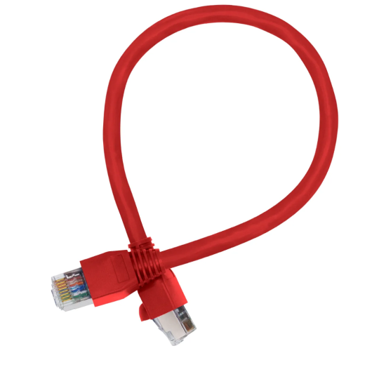 Cabo De Rede 25 cm Patch Cord Cat6 F/UTP 100% Cobre Blindado - INSTRUFIBER