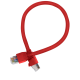 Cabo De Rede 25 cm Patch Cord Cat6 F/UTP 100% Cobre Blindado - INSTRUFIBER