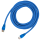 Cabo De Rede 6 Metros Patch Cord Cat6 F/UTP 100% Cobre Blindado - INSTRUFIBER