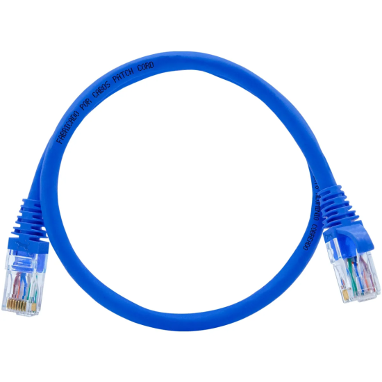Cabo De Rede 50 Centímetros Patch Cord Cat6 Utp Cca - INSTRUFIBER