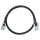 Cabo De Rede 40 Cm Patch Cord Cat5e Utp Cca - INSTRUFIBER