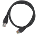 Cabo De Rede 60 cm Patch Cord Cat6 F/UTP 100% Cobre Blindado - INSTRUFIBER