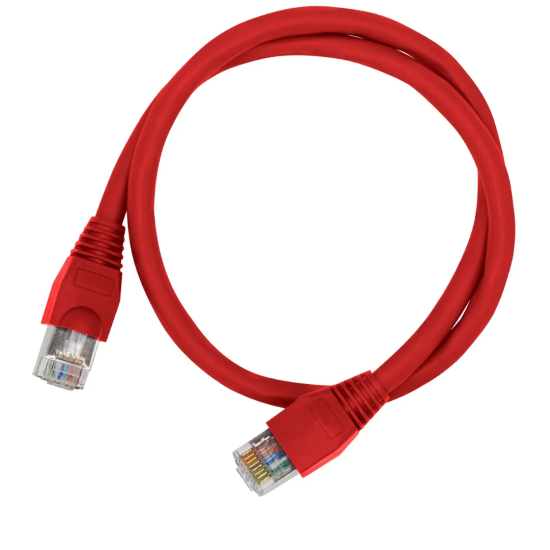 Cabo De Rede 60 cm Patch Cord Cat6 F/UTP 100% Cobre Blindado - INSTRUFIBER