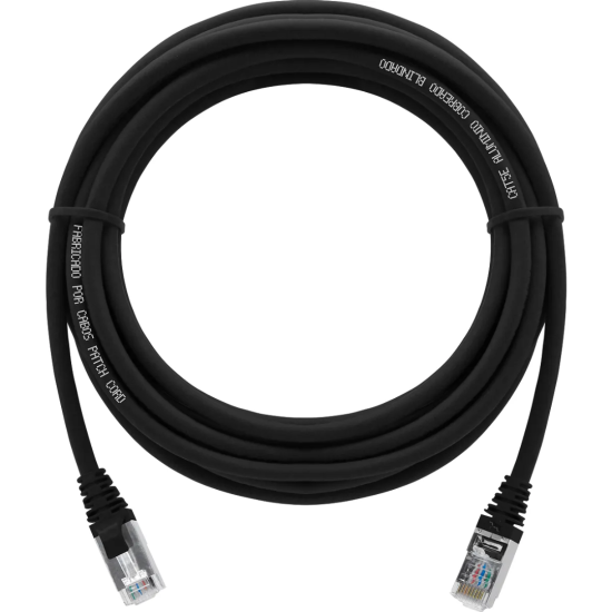 Cabo De Rede 4 Metros Patch Cord Cat5e Ftp Cca Blindado Sem Aterramento - INSTRUFIBER