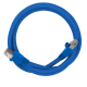 Cabo De Rede 80 cm Patch Cord Cat6 F/UTP 100% Cobre Blindado - INSTRUFIBER
