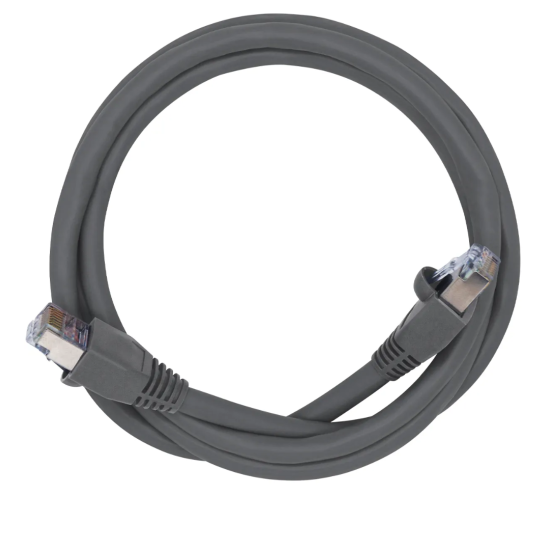 Cabo De Rede 80 cm Patch Cord Cat6 F/UTP 100% Cobre Blindado - INSTRUFIBER