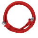Cabo De Rede 80 cm Patch Cord Cat6 F/UTP 100% Cobre Blindado - INSTRUFIBER