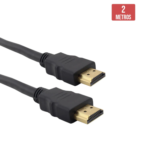 Cabo HDMI 2 Metros Full HD 1080P - INSTRUFIBER