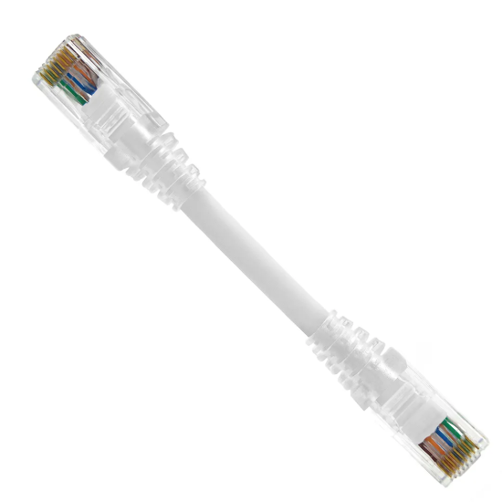 Cabo De Rede 15 Centímetros Patch Cord Cat6 Utp 100% Cobre - INSTRUFIBER