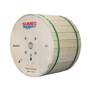 Cabo de Fibra Óptica SUMEC ASU 80 12 Fibras 3 KM - INSTRUFIBER