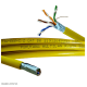 Cabo de Rede CAT5E Blindado Amarelo F/UTP Multilan (50 Metros) Furukawa - INSTRUFIBER