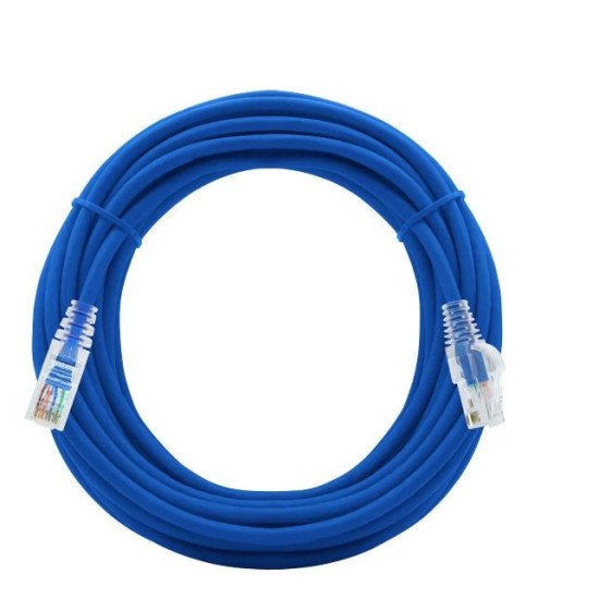 Cabo De Rede 20 Mts Patch Cord Cat5e Ftp Cca Blindado Sem Aterramento - INSTRUFIBER