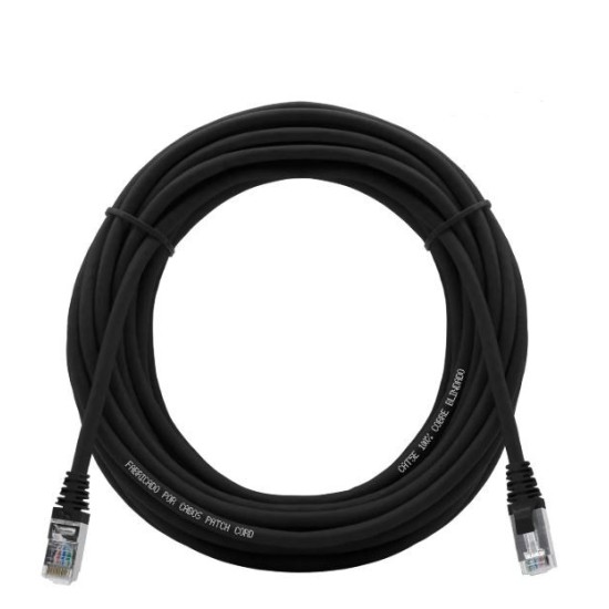 Cabo De Rede 10 Metros Patch Cord Cat5e Ftp 100% Cobre Blindado - INSTRUFIBER