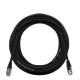 Cabo De Rede 10 Metros Patch Cord Cat5e Ftp 100% Cobre Blindado - INSTRUFIBER