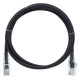 Cabo De Rede 1 Metro Patch Cord Cat6 Utp 100% Cobre 23Awg CM - INSTRUFIBER