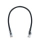 Cabo De Rede 30 Cm Patch Cord Cat6 Utp 100% Cobre 23Awg CM - INSTRUFIBER