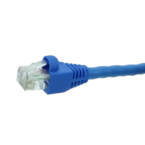Patch Cord CAT6 Azul PVC UTP 35m - INSTRUFIBER