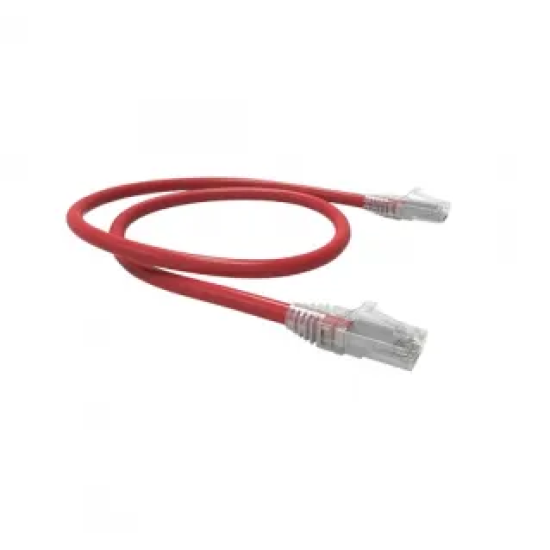 Patch Cord Cat6 U/Utp Cmx 0,5 Metros Vermelho Furukawa Sohoplus - INSTRUFIBER
