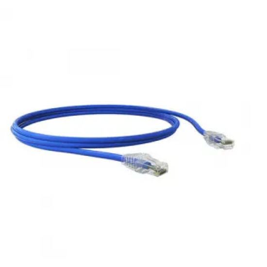 Patch Cord Sohoplus Cat5e 2,5m U/Utp Azul - INSTRUFIBER
