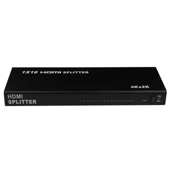 Splitter HDMI 1X16 4K Ultra HD Com Fonte - INSTRUFIBER