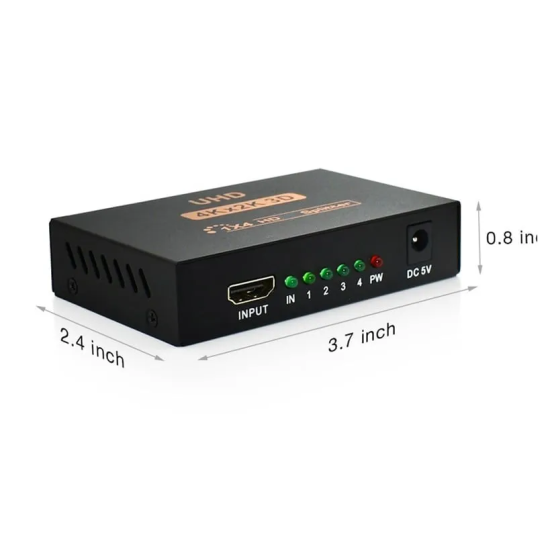 Splitter HDMI 1X4 4K 30Hz - INSTRUFIBER