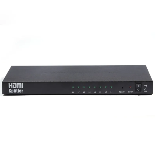 Splitter HDMI 1X8 Full HD Ativo - INSTRUFIBER