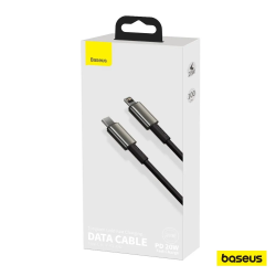 Cabo Baseus Iphone Tipo C PD 20W 1 Metro Tungstênio CATLWJ-01 - INSTRUFIBER