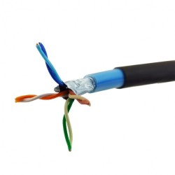 Patch Cord Dupla Capa Blindado Externo CAT5e - INSTRUFIBER
